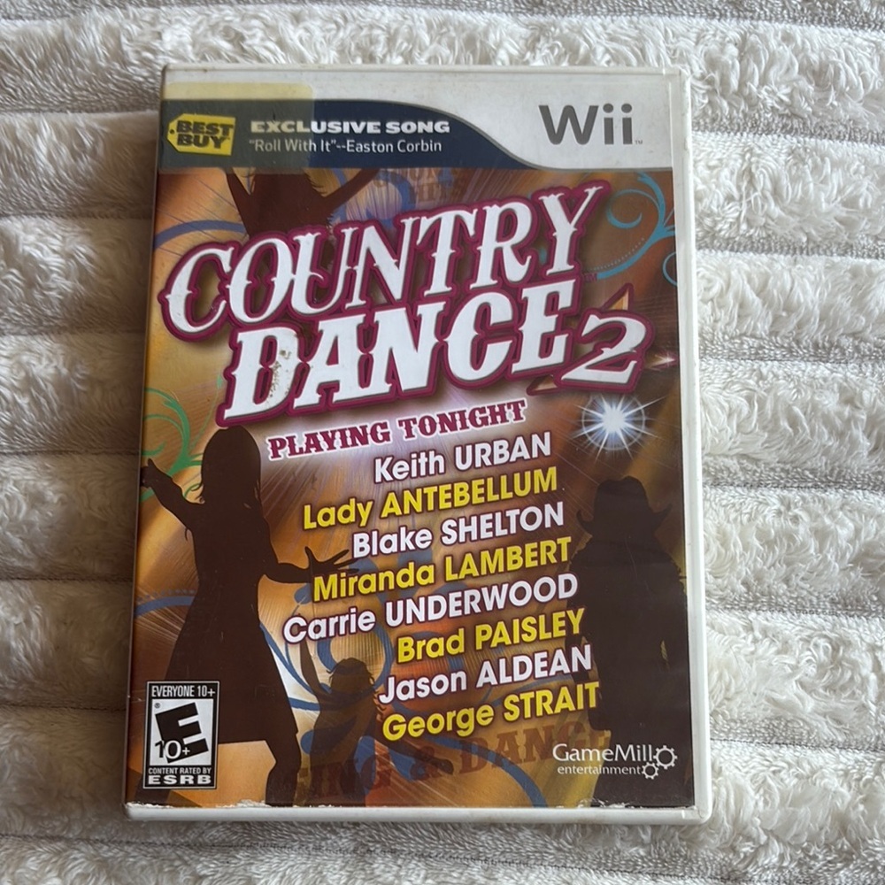 2/$10 Nintendo Wii Country Dance 2